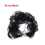 Messy Curly Hiuspulla # 1B - Jet Black